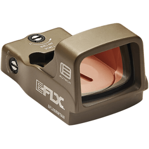 Eotech EFLX3RWTAN EFLX Mini Reflex Sight Tan 1 x 3 MOA Red Dot