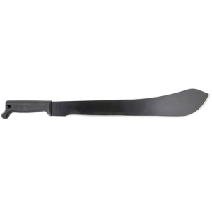 Cold Steel Bolo with 18" Black Matte Baked-On Anti-Rust 1055 Carbon Steel Blade, Black Polypropylene Handle, 23.63" Long, Includes Sheath - CS97LBMS