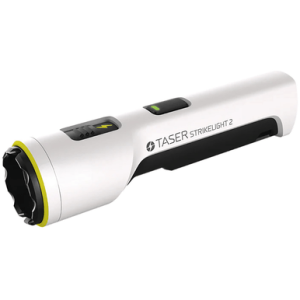TASER/AXON 100065 StrikeLight 2 White Aluminum Includes StrikeLight2 Device/Wrist Strap/Charging Cable