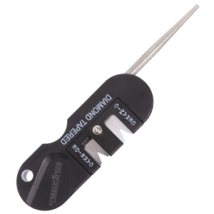 Cold Steel 3-In-1 Knife Sharpener with Black Carbide/Ceramic (Coarse/Fine) - CSKS31SCDR