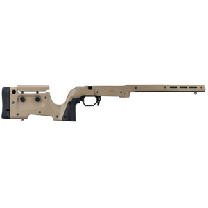 Mdt Sporting Goods Inc XRS Chassis FDE Aluminum Core with Polymer Panels, Adj. Cheekrest, M-LOK Forend, Interchangeable Grips, AICS Mag Compatible, Fits Short Action Savage - 104692FDE