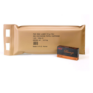 PMC Bronze Battle Pack 38 Special 132 gr Full Metal Jacket Ammunition - 38GBP