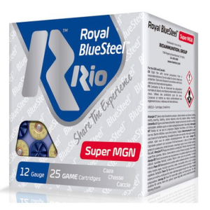 Rio Ammunition Royal BlueSteel Super Magnum 12 Gauge 3.50" 1 3/8 oz 2 Shot - RBSSM402