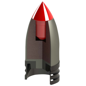 PowerBelt Aerolite Muzzleloader .50 Cal AeroTip 300gr Bullets, 15 Rounds per Box - AC1552AT