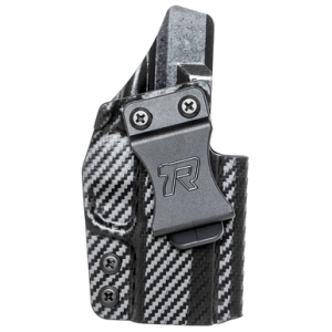 Rounded Gear SSRP365CFRHVAR Kydex IWB Black Kydex Fits Sig P365 Belt Clip Right Hand