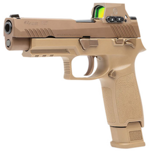 Sig Sauer Electro-Optics Romeo-M17 Coyote Tan 2 MOA Red Dot / 32 MOA Red Circle Multi Reticle, 1x24mm - SORM1700