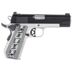 Dan Wesson 01825 V-Bob 45 ACP 4.25" 8+1 Stainless Black Duty Stainless Steel Slide Black Polymer Grip