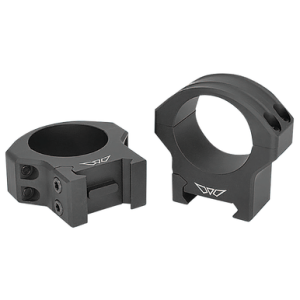 Warne 8502M Hyperlite Matte Black 1" High
