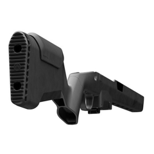 Magpul Hunter Lite Stock Black Synthetic with Aluminum V-Bedding, AICS Mag Well, Integral Swivel Studs, Cheek Riser & LOP Spacers, Fits Short Action Savage Axis Up To Medium Palma Barrel Contour - MAG1354BLK