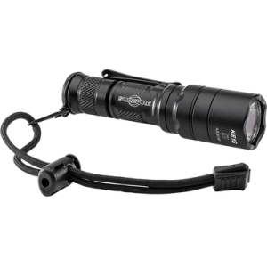 Surefire EDCL1T Everyday Carry 1 Dual-Output White LED 5/500 Lumens CR123A Lithium Battery Black Aluminum Body