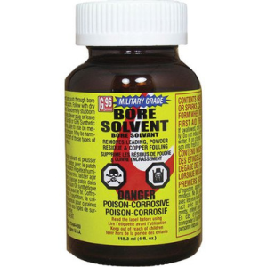 G96 1108 Military Grade Bore Solvent Removes Powder, Lead, Plastic Fouling 4 oz Jar