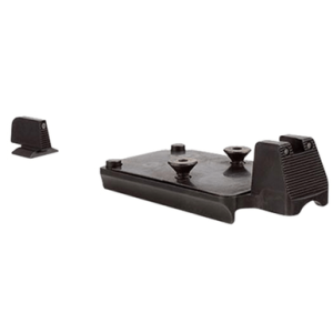 Trijicon 600757 Bright & Tough Night Sights Green/Tritium Black Outline Front Sight-Green Tritium Black Outline Rear Sight RMR/SRO 1911/2011