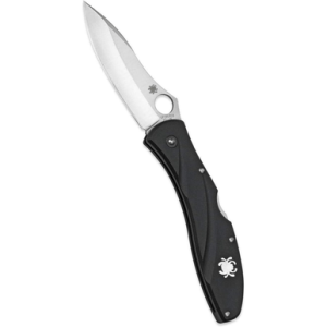 Spyderco Centofante 3 Knife, 3.14" Folding Drop Point Includes Pocket Clip - C66PBK3