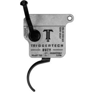 TriggerTech Special Duty Trigger, Right Hand Curved Single-Stage Fits Remington 700 - R70SDB33TNC