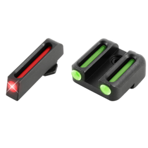 TruGlo Fiber-Optic Sights, Red/Fiber Optic Front Sight-Green/Fiber Optic Rear Sight Glock 42/43/43X - TG131G3