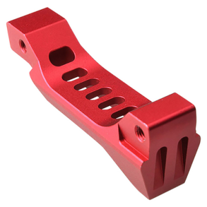 Strike Industries Fang Trigger Guard, Red Aluminum For AR-Platform - BTGFANGRED