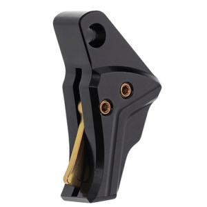 Tyrant CNC I.T.T.S Trigger/Shoe, Black Fits Glock 43/43x/48 - TDG43TRIGBLACKGOLD