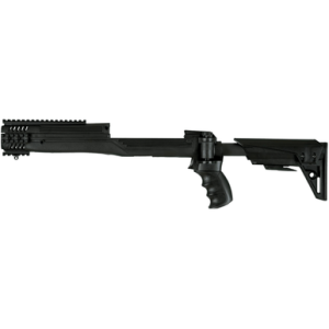 ATI Outdoors Strikeforce Stock, Black Flass Reinforced Polymer Fits Ruger Mini-14/30 - C2101210