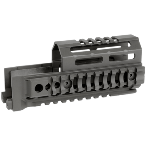 Midwest Industries AK Alpha Handguard, Black 6061 Aluminum 6" AK-47/AK-74 - MIAKALPHAQR6