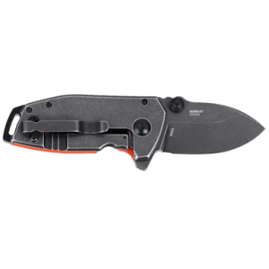 CRKT SQUID Compact Knife,1.75" Folding Drop Point Blade Blaze Orange G10/SS Handle - 2486