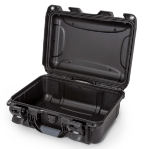 Nanuk 910 Hard Case, Waterproof Graphite Resin w/ Foam Padding&Airline Approved - 9101007