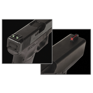 TruGlo Fiber-Optic Sights, Red/Fiber Optic Front Sight-Green/Fiber Optic Rear Sight For Kimber 1911 - TG131K
