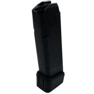 ProMag GLKA21 20rd 9mm Fits Glock 17/19/26 Black Steel