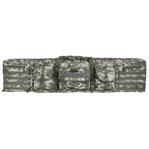 GPS Bags Tactical Double Rifle Case with 2 Padded Pistol Sleeves