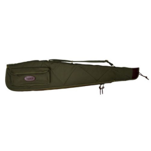 Boyt Harness OGC98PM09 Alaskan Rifle Case 44" Waxed OD Green Canvas with Brass Hardware & Quilted Flannel for Scoped Rifles