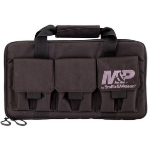 M&P Accessories 110029 Pro Tac Double Handgun Gun Case Nylon Smooth