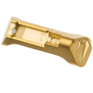 Tyrant CNC Extended Mag Release, Matte Gold 17-4 Stainless Steel Sig P365 - TDP365EGOLD