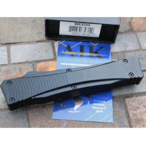 Boker Plus Dagger, 3.39" Double Edge Dagger Plain Black D2 Steel Blade Aluminum Handle - 06EX244