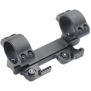 Larue Tactical In Line QD Scope Mount 30mm Tube Medium Rings Black Aluminum - LT11130