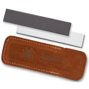 Spyderco Double Stuff Sharpening Stone Ceramic Medium/Fine Black/White - 303MF