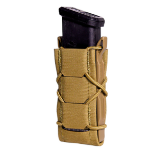 High Speed Gear TACO Gen 2 Pistol Mag Pouch Coyote Brown Nylon MOLLE Compatible - 24PT00CB
