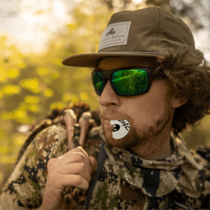 Power Calls Diaphragm Call, Black/White Turkey Sounds - 24256