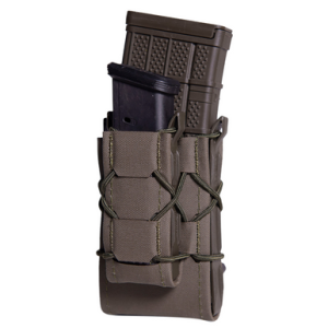 High Speed Gear TACO Gen 2 Double Decker OD Green Nylon MOLLE Compatible with Rifle/Pistol - 24DD00OD
