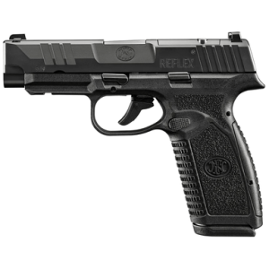 FN Reflex XL MRD Pistol, 3.80" Black Target Crown Steel Barrel Optic Cut/Serrated Black Slide Polymer Frame w/Picatinny Rail Interchangeable Backstrap Grip 15+1/18+1rd Micro-Compact Frame 9mm - 66101759