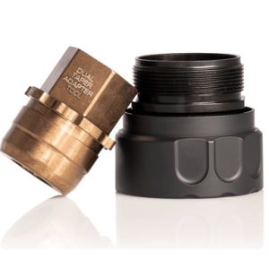 Rugged Suppressors Obsidian Dual Taper Mount, Black Fits Obsidian 9 & 45 Suppressors - ODTM001