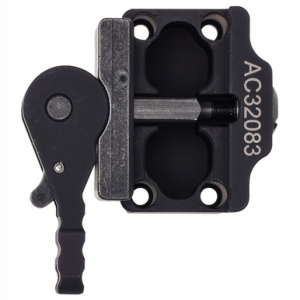 Trijicon MRO with Lever Quick Release Matte Black Aluminum Full Co-Witness Picatinny Rail Mount - AC32083