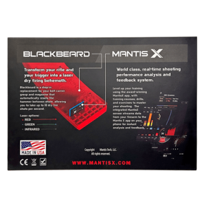 Mantis BlackbeardX: Dry Fire GREEN Laser Training System with Smart Analytics + Feedback - AR-15