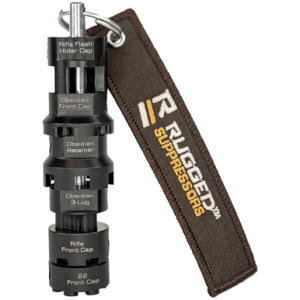 Rugged Suppressors Totem Tool, (6 Piece Multi-Tool) Compatible with Most Rugged Suppressor - RTK001