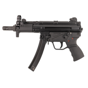MAC 12750005 MAC 5K 9mm Luger 30+1, 5.80" Black Steel Threaded Barrel, Black Phosphate Receiver, Black Pistol Grip
