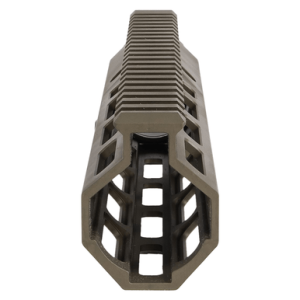 Geissele Automatics 05651S Super Modular Rail MK16 9.50" M-LOK, Desert Dirt Aluminum for AR Platform, Barrel Nut Included