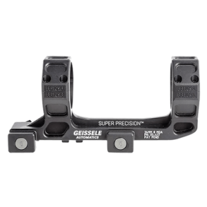 Geissele Automatics AR15 Super Precision Scope Mount/Ring Combo Black Anodized