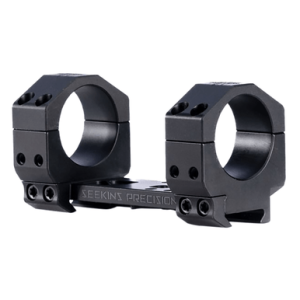 Seekins Precision 0010650118-F Precision Mount Black 7075 Aluminum 30mm Tube