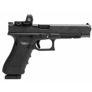 Leapers OP3 Micro SLS Single Dot, Black Anodized 1x 4 MOA Red Dot Reticle IPX7 Waterproof - OPRMR20CTS