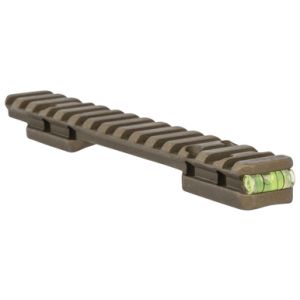 Talley Picatinny Rail w/Anti-Cant Indicator, 6.16" Burnt Bronze 20 MOA Fits X-Bolt Short Action - P0MHC735ACI