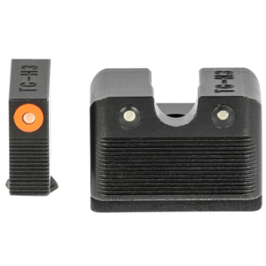 TruGlo Tritium Pro Handgun Sights, Black/Green Tritium Orange Outline Front Sight Green Tritium Rear Sight Glock MOS 20 / 21 / 25 / 29 / 30 / 31 / 32 / 37 / 40 / 41 - TG231G2MC