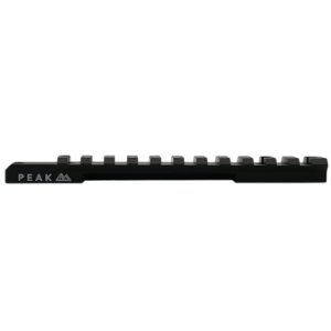 Weatherby Peak 44 Picatinny Rail, Black Aluminum Picatinny Rail/Weaver Mount Standard 6-Lug Action Weatherby Mark V - J010002